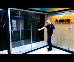 Розсувна система SLIDING SLIM, SLIDING TRACK (Panoram Glass)