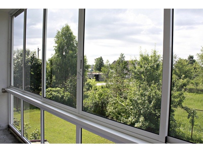 Розсувна алюмінієва система Sliding-mini для балконів, альтанок, терас, веранд