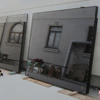 Алюминиевые подъемно-раздвижные двери Alumli M300 и окна M11500