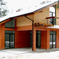Металопластикові вікна. Приватний будинок у Кончі-Заспі. Система Euro Design 70 (Rehau)