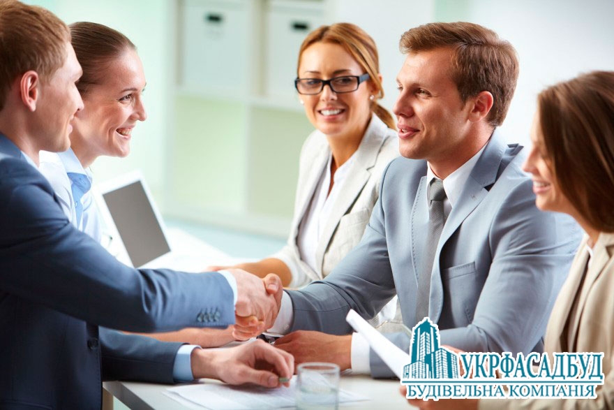 Пропозиції партнерам будівельної компанії «Укрфасадбуд»