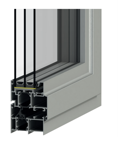 стандартний розріз системи Comfort 690